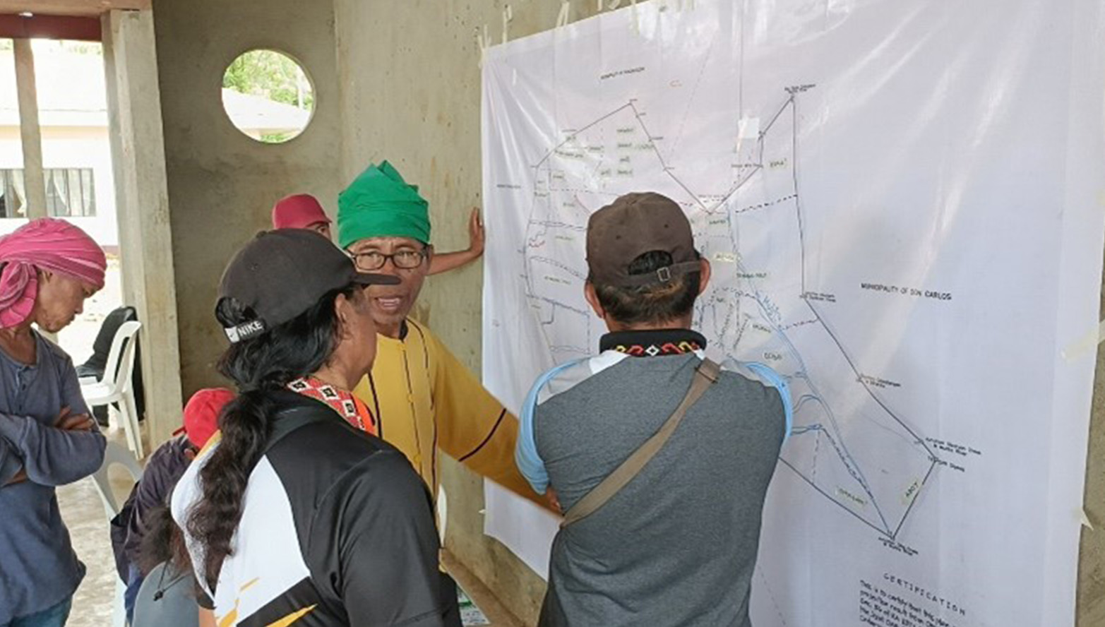 Innate knowledge of their culture and relationship with the land, and technical information about their territory helps the Indigenous Peoples to stay in control over their ancestral domains. 