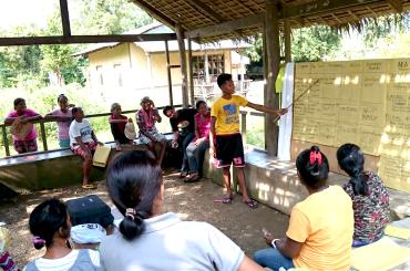  Institute Samdhana Tagbanwa youth participate in assessment and planning activities